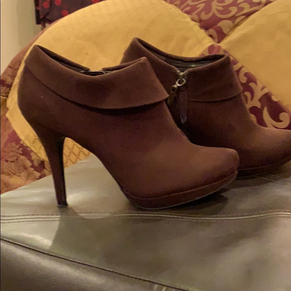 Brown Ankle Bootie